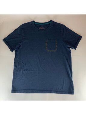 Rhone Navy Blue Athletic Pocket Tee Shirt Mens XL